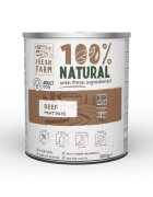 FRESH FARM Smooth XS-XL Vită conservă hrană umedă câini (pate) 800g