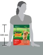 Friskies Active XS-XL Vită hrană uscată câini 2.4kg