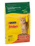 Friskies Adult Vită și Pui hrană uscată pisici 10kg