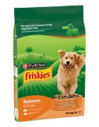 Friskies Balance XS-XL Pui și Legume hrană uscată câini 10kg