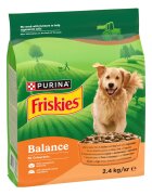 Friskies Balance XS-XL Pui și Legume hrană uscată câini 2.4kg