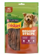 Friskies Beggin' Strips XS-XL Vită punguță recompense câini 120g