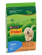 Friskies Junior XS-XL Pui și Legume hrană uscată câini junior 8kg