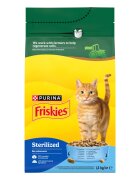 Friskies Sterilised Somon și Legume hrană uscată pisici sterilizate 1.5kg