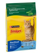 Friskies Sterilised Somon și Legume hrană uscată pisici sterilizate 10kg