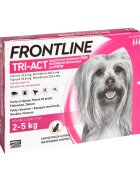 Frontline Tri-Act solutie spot-on antiparazitară câini Tri-Act spot-on soluție antiparazitară câini 2-5kg 3 pipete