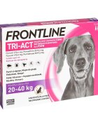 Frontline Tri-Act solutie spot-on antiparazitară câini Tri-Act spot-on soluție antiparazitară câini 20-40kg 3 pipete