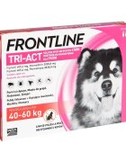 Frontline Tri-Act solutie spot-on antiparazitară câini Tri-Act spot-on soluție antiparazitară câini 40-60kg 3 pipete