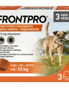 Frontpro deparazitare externă câini comprimate masticabile deparazitare externă câini M(4 - 10kg) comprimate masticabile 28mg x 3buc