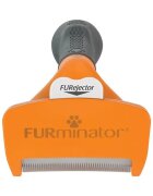 Furminator perie câini păr scurt anti-năpârlire metal M perie câini păr scurt anti-năpârlire metal