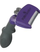 Furminator perie pisici păr lung anti-năpârlire metal M-L perie pisici păr lung anti-năpârlire metal