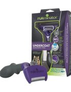 Furminator perie pisici păr lung anti-năpârlire metal M-L perie pisici păr lung anti-năpârlire metal