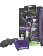 Furminator perie pisici păr scurt anti-năpârlire metal M-L perie pisici păr scurt anti-năpârlire metal