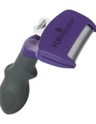Furminator perie pisici păr scurt anti-năpârlire metal M-L perie pisici păr scurt anti-năpârlire metal