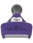 Furminator perie pisici păr scurt anti-năpârlire metal M-L perie pisici păr scurt anti-năpârlire metal