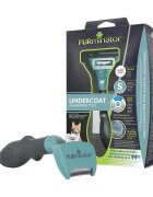 Furminator perie pisici păr scurt anti-năpârlire metal XS-S perie pisici păr scurt anti-năpârlire metal