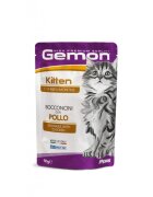 Gemon Kitten Pui plic hrană umedă fără cereale pisici junior (în aspic) 100g