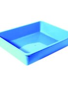 GEORPLAST Clasic litieră pisici albastru 39x20x10 cm