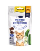 GimCat Crunchy Ton și Zucchini punguță recompense fără cereale pisici 50g