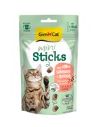 GimCat Mini Sticks Somon și Quinoa punguță recompense fără cereale pisici 50g