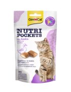 GimCat Nutri Pockets Rață punguță recompense pisici 60g