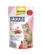 GimCat Nutri Pockets Vita&Malt Vită punguță recompense funcționale pisici 60g