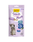 GimCat Snack Cream Plus Kitten Ton și Zucchini punguță recompense pisici junior 90g