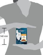 Gourmet Perle Pui plic hrană umedă pisici (în sos) 85g