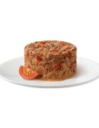 Gourmet PURINA Gold Savoury Cake Vită cu Roșii conservă hrană umedă pisici (bucăți de carne) 85g
