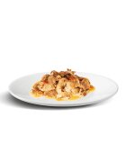 Gourmet PURINA Nature's Creations 2 arome (Pui cu Spanac Curcan cu Păstârnac) pachet mixt conservă hrană umedă pisici 85g x 4