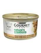Gourmet PURINA Nature's Creations Curcan cu Păstârnac și Spanac conservă hrană umedă pisici 85g