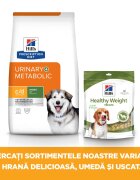 HILL'S Prescription Diet c/d Urinary + Weight Care + Metabolic Pui dietă veterinară câini hrană uscată afecțiuni urinare și metabolice c/d Urinary + Metabolic Pui dietă veterinară câini hrană uscată sistem urinar metabol
