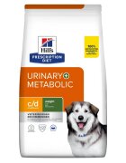 HILL'S Prescription Diet c/d Urinary + Weight Care + Metabolic Pui dietă veterinară câini hrană uscată afecțiuni urinare și metabolice c/d Urinary + Weight Care + Metabolic Pui dietă veterinară câini hrană uscată sistem u