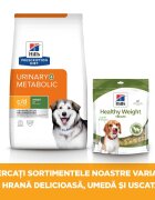 HILL'S Prescription Diet c/d Urinary + Weight Care + Metabolic Pui dietă veterinară câini hrană uscată afecțiuni urinare și metabolice c/d Urinary + Weight Care + Metabolic Pui dietă veterinară câini hrană uscată sistem u