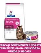 HILL'S Prescription Diet Gastrointestinal Biome Pui cu Legume dietă veterinară pisici conservă hrană umedă sistem digestiv 82g