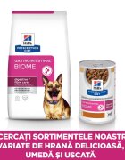 HILL'S Prescription Diet Gastrointestinal Biome Pui dietă veterinară câini hrană uscată afecțiuni digestive Gastrointestinal Biome Pui dietă veterinară câini hrană uscată sistem digestiv 1.5kg