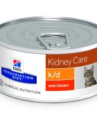 HILL'S Prescription Diet Hill's PD Feline k/d - Afectiuni Renale 156 g