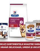 HILL'S Prescription Diet HILL'Sss Prescription Diet i/d Digestive Care Pui dietă veterinară câini hrană uscată sensibilități digestive i/d Digestive Care Pui dietă veterinară câini hrană uscată sistem digestiv 1.5kg
