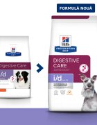 HILL'S Prescription Diet i/d Digestive Care Low Fat Pui dietă veterinară câini hrană uscată sensibilități digestive i/d Digestive Care Low Fat Pui dietă veterinară câini hrană uscată sistem digestiv 4kg