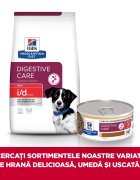 HILL'S Prescription Diet i/d Digestive Care Stress Pui cu Legume dietă veterinară câini conservă hrană umedă sistem digestiv (în sos) 156g