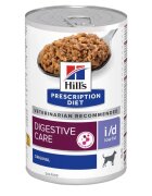 HILL'S Prescription Diet i/d Low Fat XS-XL Pui dietă veterinară conservă hrană umedă câini sistem digestiv obezitate (pate) 360g