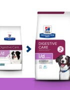 HILL'S Prescription Diet i/d Sensitive Digestive Care Ou și Orez dietă veterinară câini hrană uscată sensibilități digestive i/d Sensitive Digestive Care Ou și Orez dietă veterinară câini hrană uscată sistem digestiv 4kg