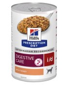 HILL'S Prescription Diet i/d XS-XL Curcan dietă veterinară conservă hrană umedă câini sistem digestiv (pate) 360g