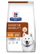 HILL'S Prescription Diet k/d+j/d Kidney Care + Mobility dietă veterinară câini hrană uscată afecțiuni renale și articulare k/d+j/d Kidney Care + Mobility dietă veterinară câini hrană uscată sistem renal sistem articular 1