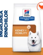 HILL'S Prescription Diet k/d+j/d Kidney Care + Mobility dietă veterinară câini hrană uscată afecțiuni renale și articulare k/d+j/d Kidney Care + Mobility dietă veterinară câini hrană uscată sistem renal sistem articular 4