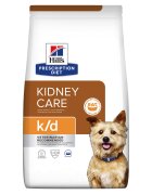 HILL'S Prescription Diet k/d Kidney Care dietă veterinară câini hrană uscată afecțiuni renale k/d Kidney Care dietă veterinară câini hrană uscată sistem renal 12kg