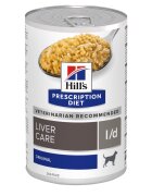 HILL'S Prescription Diet l/d dietă veterinară câini conservă hrană umedă afecțiuni hepatice 370g