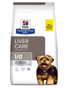 HILL'S Prescription Diet l/d dietă veterinară câini hrană uscată afecțiuni hepatice l/d Liver Care dietă veterinară câini hrană uscată sistem hepatic 1.5kg