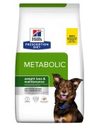 HILL'S Prescription Diet Metabolic Miel cu Orez dietă veterinară câini hrană uscată afecțiuni metabolice (obezitate) Metabolic Miel cu Orez dietă veterinară câini hrană uscată metabolism (obezitate si diabet) 1.5kg