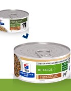 HILL'S Prescription Diet Metabolic Pui cu Legume dietă veterinară câini conservă hrană umedă afecțiuni metabolice (obezitate) Metabolic Mini Pui cu Legume dietă veterinară câini conservă hrană umedă metabolism (obezitate